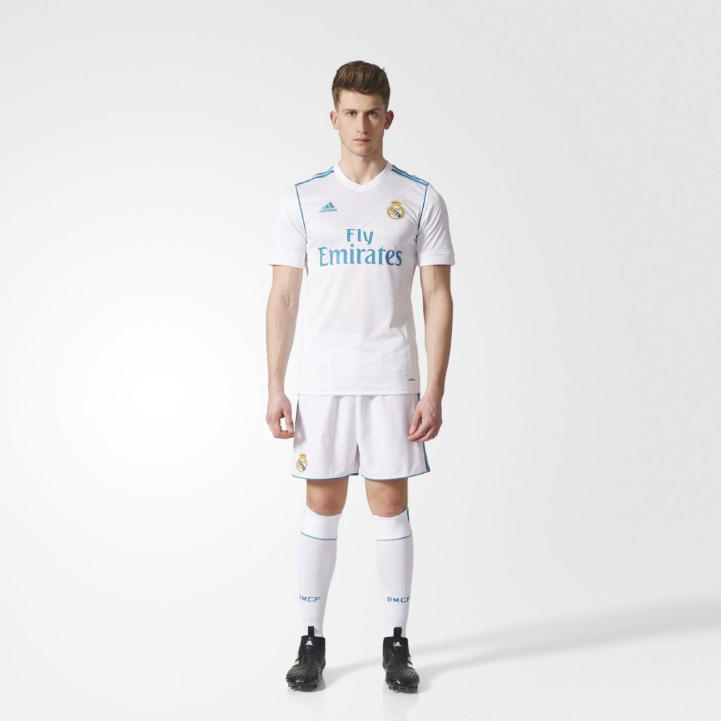 Real Madrid, il kit home 2017-2018