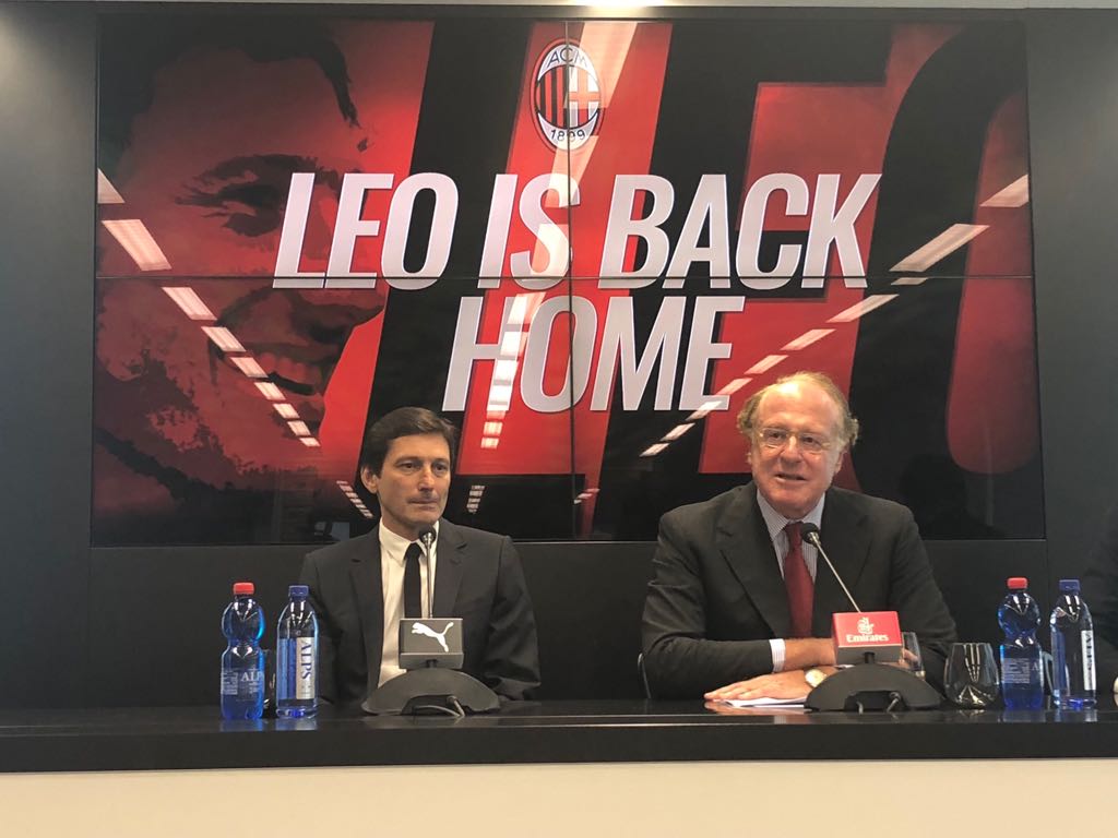 Leonardo e Paolo Scaroni (foto: Calcio e Finanza)