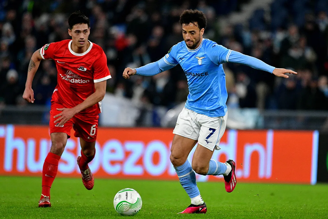 SS Lazio v AZ Alkmaar: Round of 16 Leg One - UEFA Europa Conference League