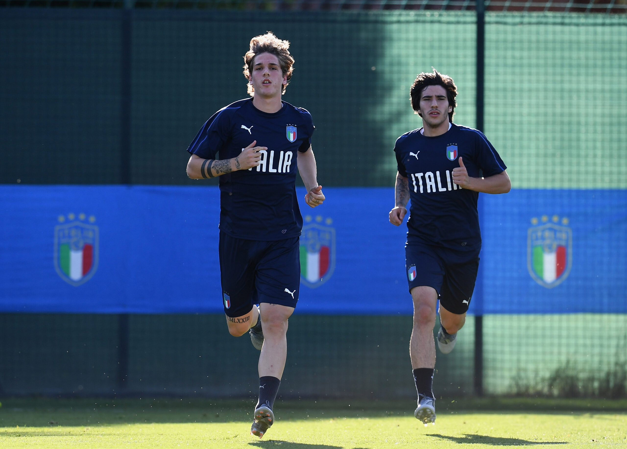 Italy U21 Training Session & Press Conference