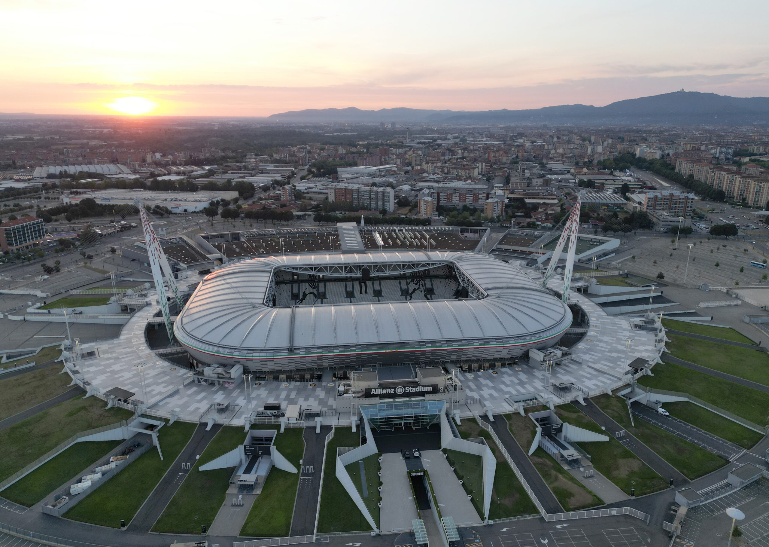 Aerial Views Of Serie A 2022 Venues